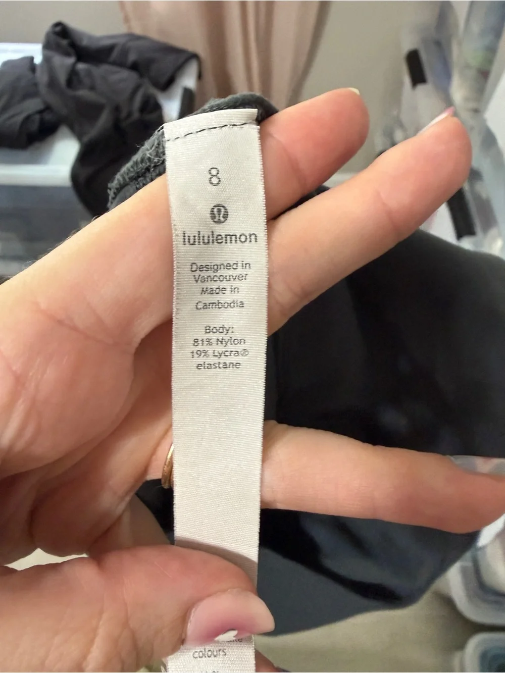 Lululemon Align High Rise Cropped Leggings In Grey - Picture 3 of 6